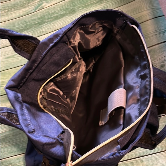 Navy Blue Women's Backpack - Picture 3 of 3